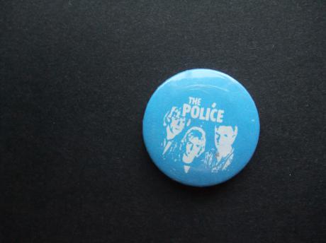 The Police Engelse rockband blauw
